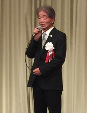 「取引士として、より一層の地域密着と知識の向上を図ってほしい」と訴えた山端会長