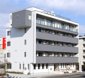 6階建て多層階工業化住宅「Vieuno」外観
