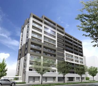 分譲マンション「ガーラ・プレシャス川崎」外観