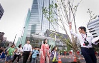 「ヒルズ街育プロジェクト」の様子