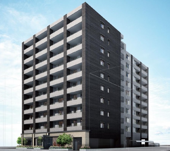 分譲マンション「クレヴィア戸塚」外観完成予想図
