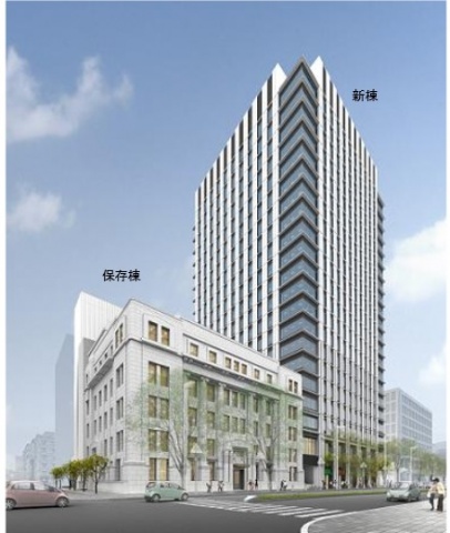 「(仮称)錦二丁目計画」外観イメージ
