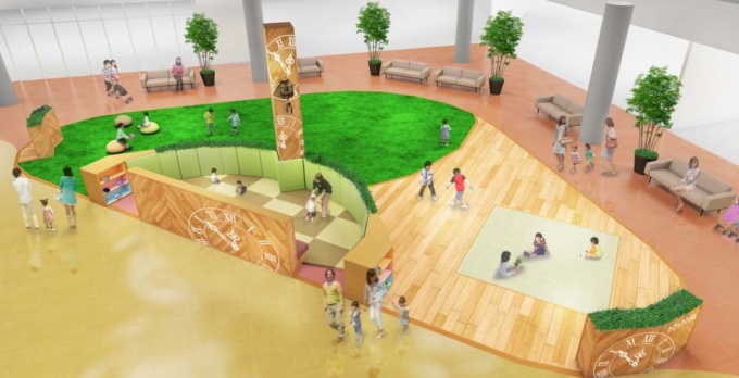 5月に新設するLALAガーデンつくば内の「KID''S PARK」(イメージ)