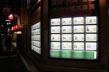 夜間でも物件図面を見ることができる
