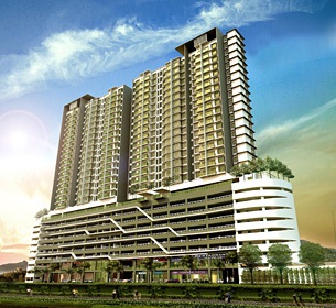 マンション「SAVILLE @ D''LAKE PUCHONG」外観イメージ