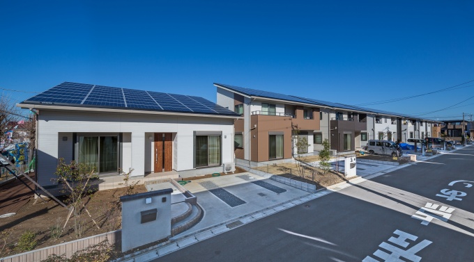 戸建分譲住宅部門で受賞した広島建設の「ヘリオスタウン柏・大津ヶ丘」