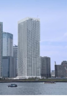 「ザ・パークハウス 晴海タワーズ ティアロレジデンス」外観
