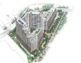 「グランドメゾン江古田の杜」完成予想図