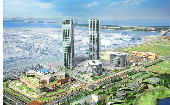 「超高齢社会対応型」健康ネクストタウン計画完成イメージ