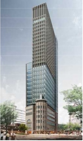 建替え後の「神戸阪急ビル東館」イメージ