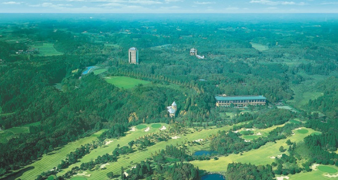 「リソル生命の森」(千葉県長柄町)全景