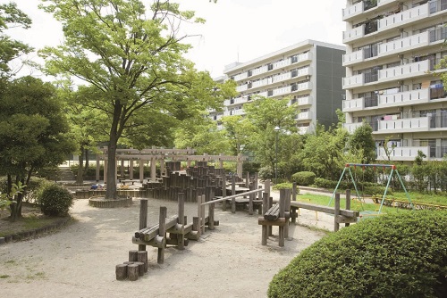 「千代が丘団地」外観