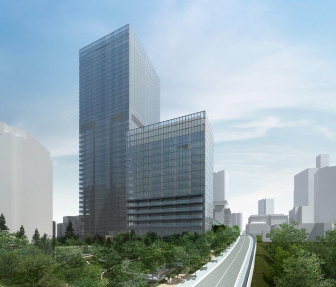 「ホテルオークラ東京建替計画」の完成イメージ