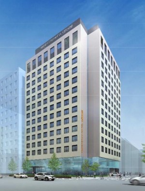 「西鉄ホテル クルーム 名古屋(仮称)」外観