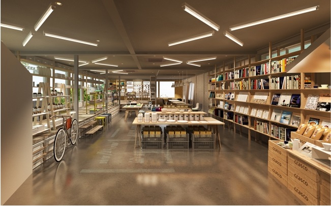 「住まいと暮らしのアイデアセレクトショップ」店内