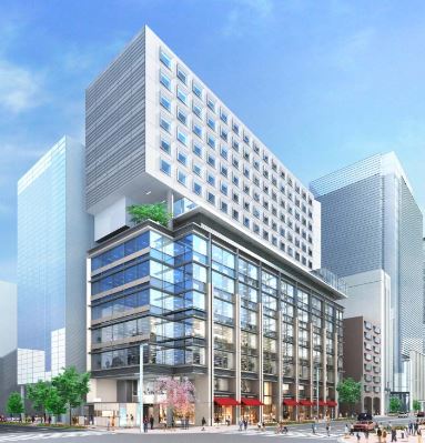 「(仮称)JPビルディング建替計画」完成予想図