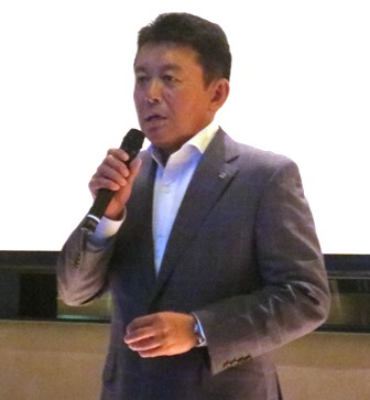 「先行スタートしたおかげでここまで発展できた。これからも成長戦略をしっかり描き、投資家の期待に応えていく」と語る島田社長