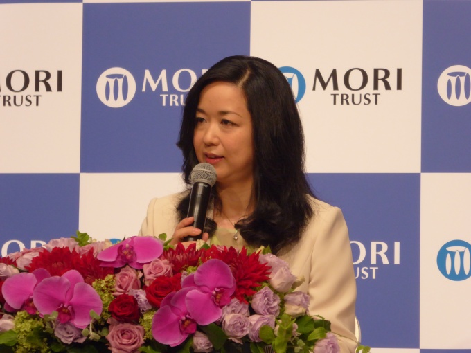 「新たな都市の価値を創造できる企業へと成長させたい」と述べる伊達新社長