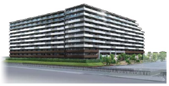 「オーベルグランディオ三郷中央」外観イメージ