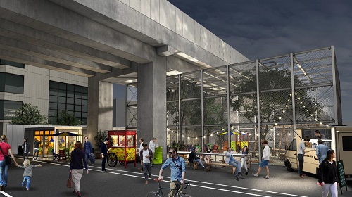 「KEIO BRIDGE Shimokitazawa」完成イメージ