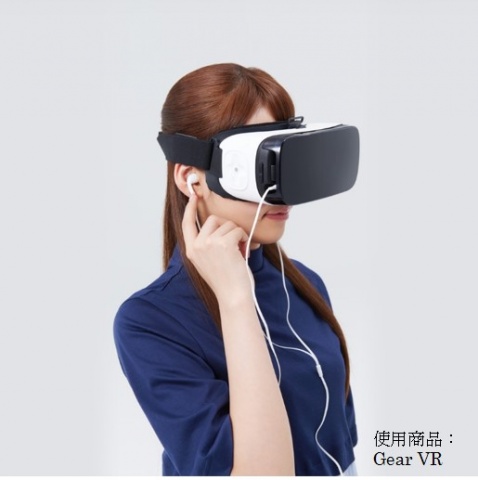 VRシステム装着イメージ