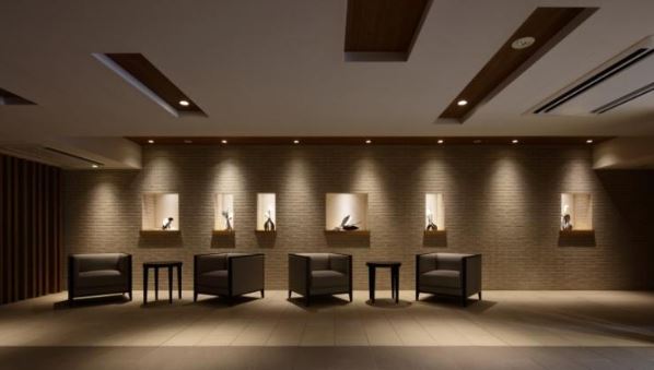 「プラウドシティ志木本町」のエントランスホール