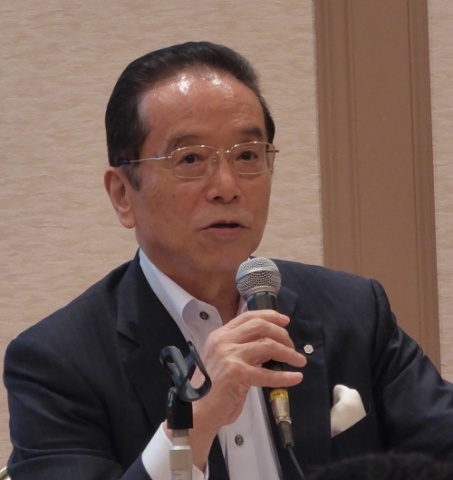 「啓蒙啓発に注力し、認知度拡大を図る」などと話す和田会長