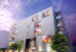 「Duo Veel渋谷初台」外観完成予想図