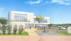 (仮)新富士見市民温水プール整備・運営事業の完成イメージ図
