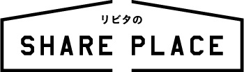 新しいロゴ。シェア型賃貸住宅の特長である「個室」も「共用部」も快適で、2つの空間を合わせ持つことを表現している