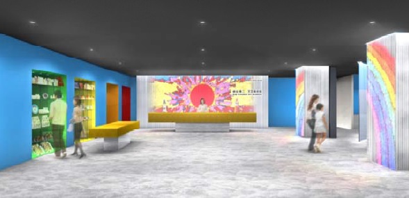 「絹谷幸二 天空美術館」エントランスイメージ