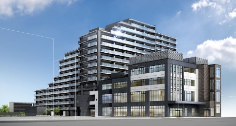 分譲マンション「グランマークシティ東向日駅前」外観完成予想CG