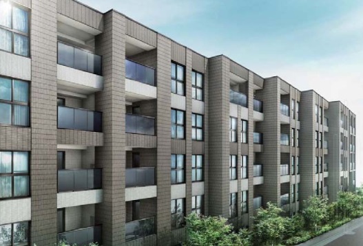新築分譲マンション「ジオ西宮北口 ザ・グレイス」外観完成予想図