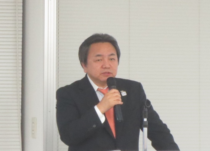 「ハイアスグループ全体で、不動産にまつわる事業をサポートしていく」と話す濱村社長