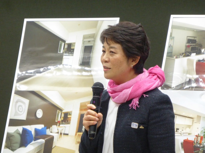 「今後はもっと地方にもホームステージングを広げていきたい」と述べる同協会代表理事の杉之原 冨士子氏