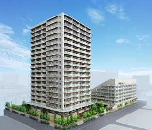 分譲マンション「ブランズ川口元郷」外観