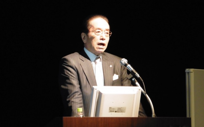 「サステナブル社会へ向けて、オールジャパン意識で取り組まなければいけない」と話す積水ハウス(株)会長兼CEOの和田 勇氏