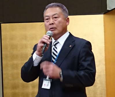 支部運営の継続見直しを訴えた渡邉支部長