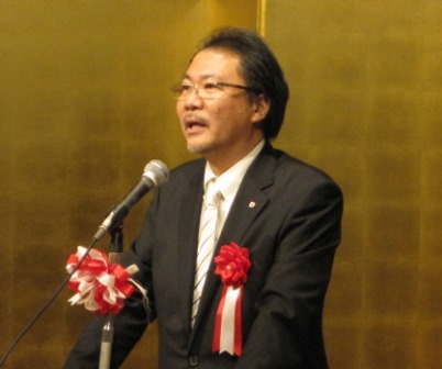 宅建業法改正への対応を訴える菅野支部長