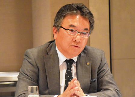 渋谷再開発の賃料収益を補う意味でも、ストック事業を強化していくと語る大隈社長