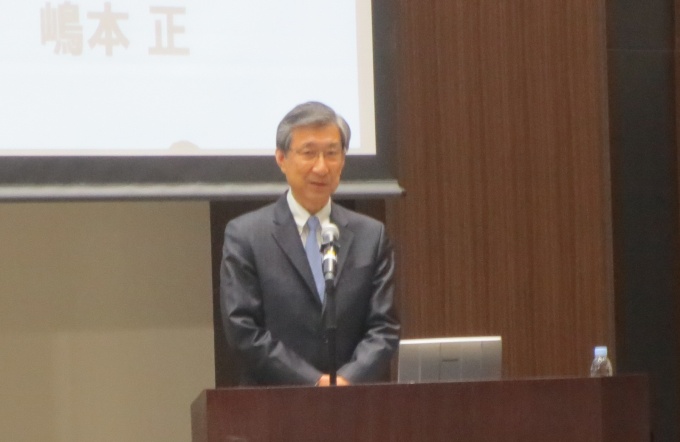 「中長期的なビル経営の指針にしてほしい」と話す櫻井理事長
