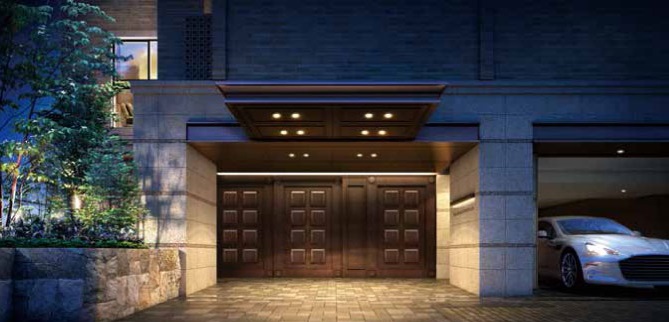 「THE SANMAISON表参道」エントランス完成イメージ