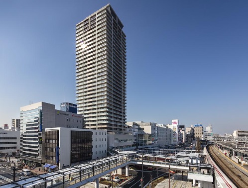 「プラウドタワー明石」外観
