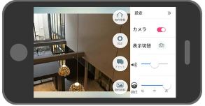 スマートフォンによるオンライン内見のイメージ